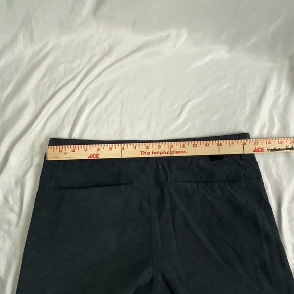 Vuori Men's Flat Front Shorts - Dark Blue - Picture 10 of 12